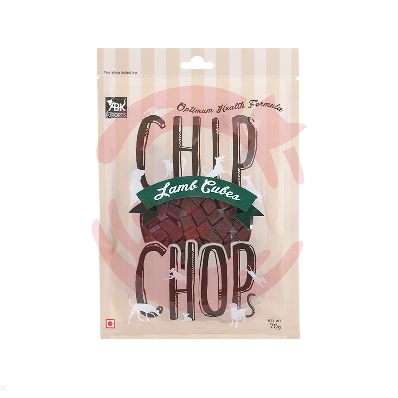 Chip Chops Dog Treats - Lamb Cubes 70g