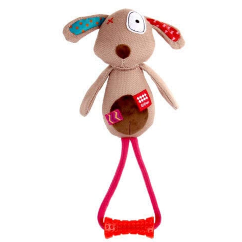 GiGwi Plush Friendz w/Johnny Stick - Dog