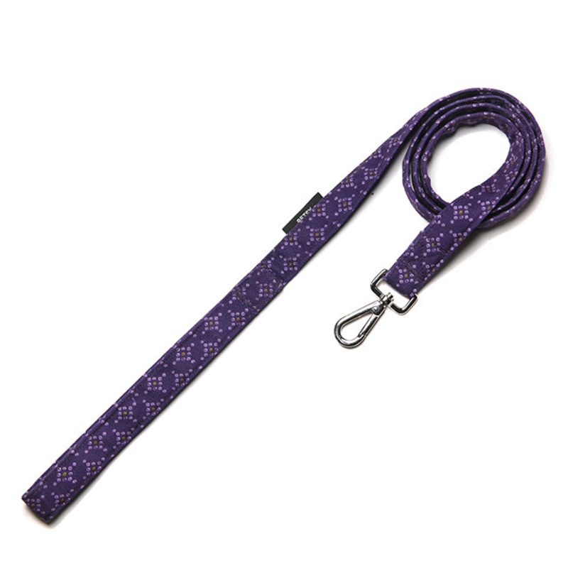 Bandhani Dog Leash - Purple