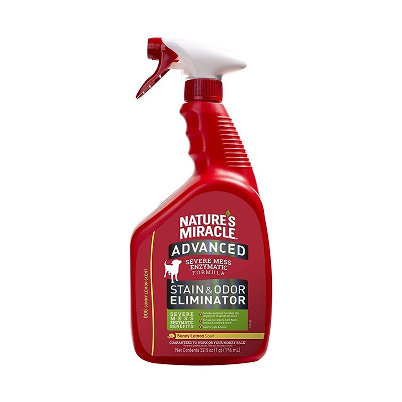 Natures Miracle Advanced Stain & Odor Remover for Dogs (32oz / 946ml)