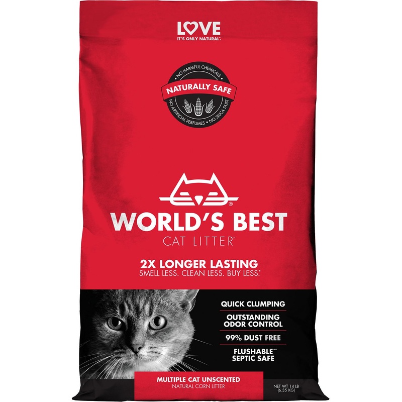 Multi-Cat Clumping Corn Litter