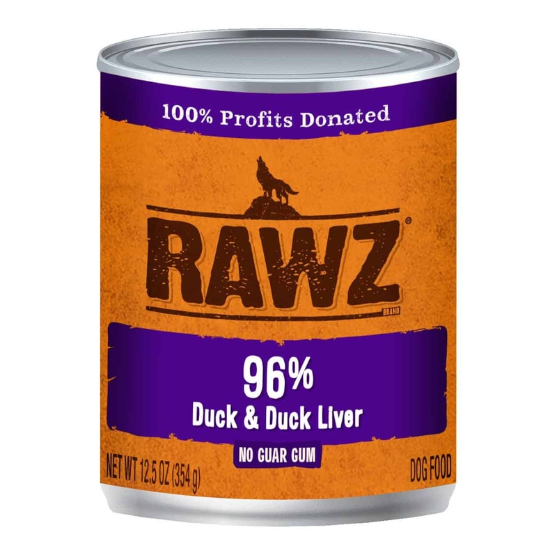 RAWZ 96% Duck & Duck Liver
