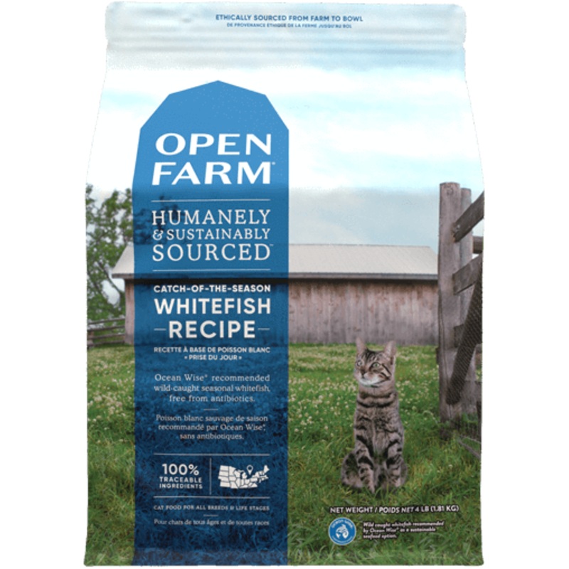 Open Farm Cat Recipe: Whitefish Recipe