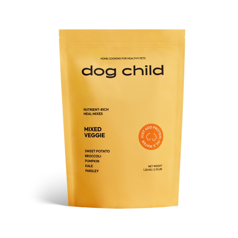 Dog Child Nutrient Rich Meal Mix: Mixed Veggie