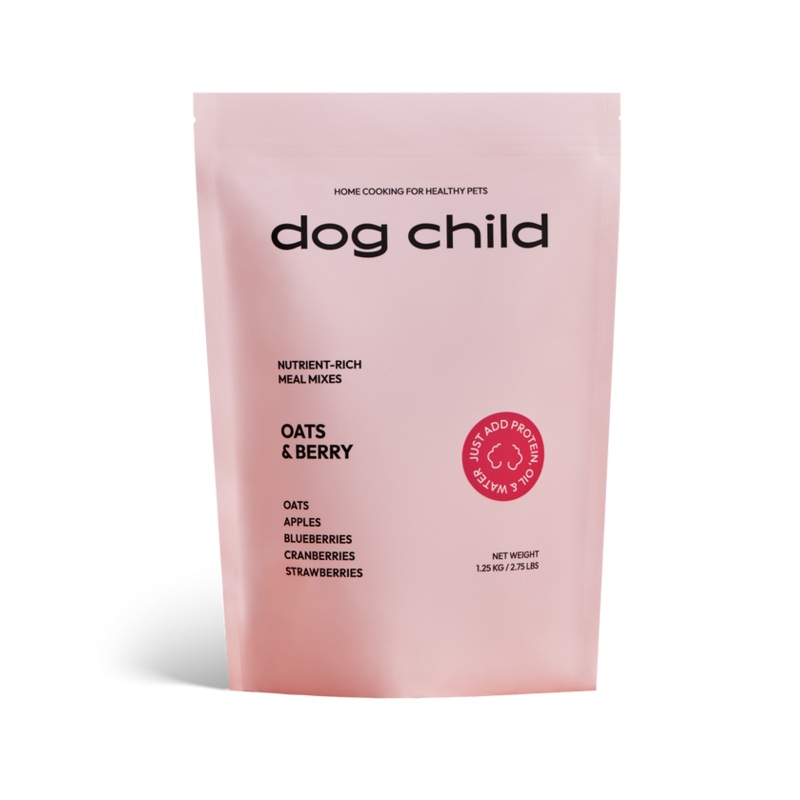 Dog Child Nutrient Rich Meal Mix: Oats & Berries