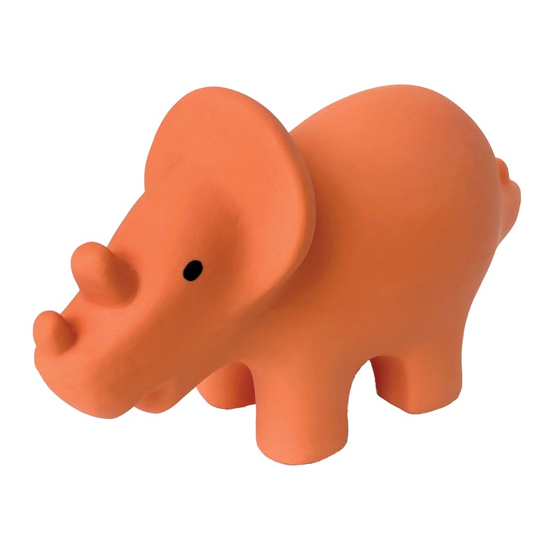 FouFou Dog Latex Jurassic Triceratops