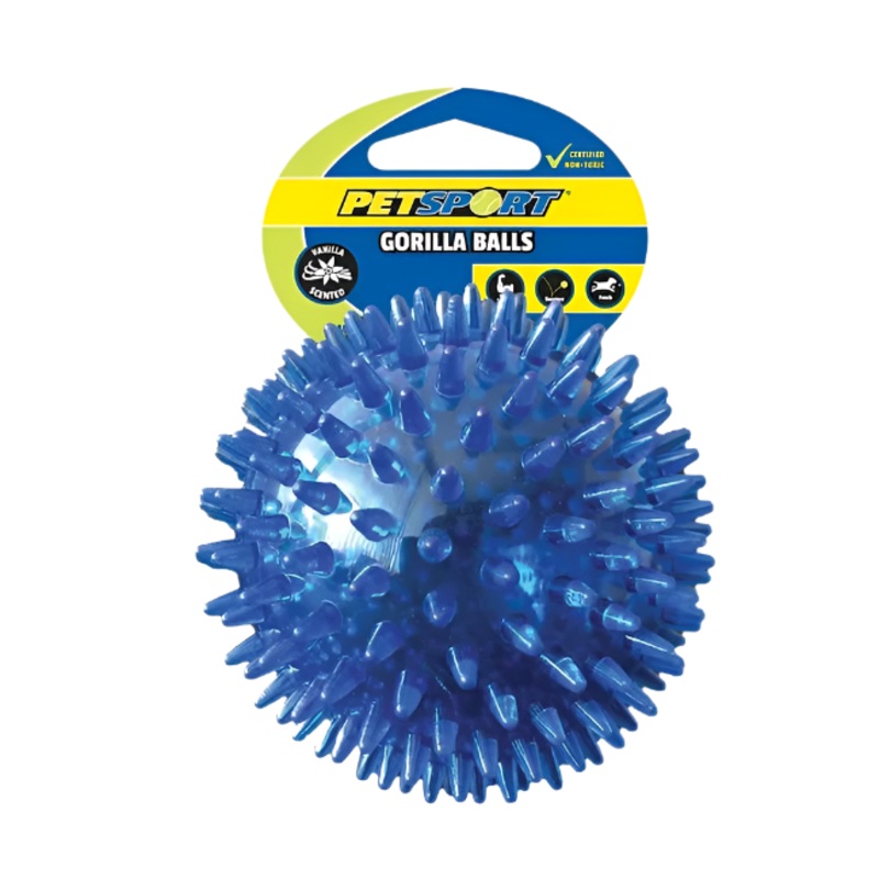 Gorilla Spiky Ball - Large - 4" (Assorted Colours)