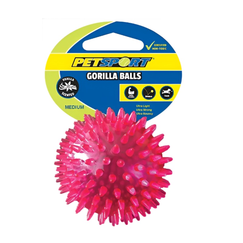 Gorilla Spiky Ball - Medium - 2.8" (Assorted Colours)