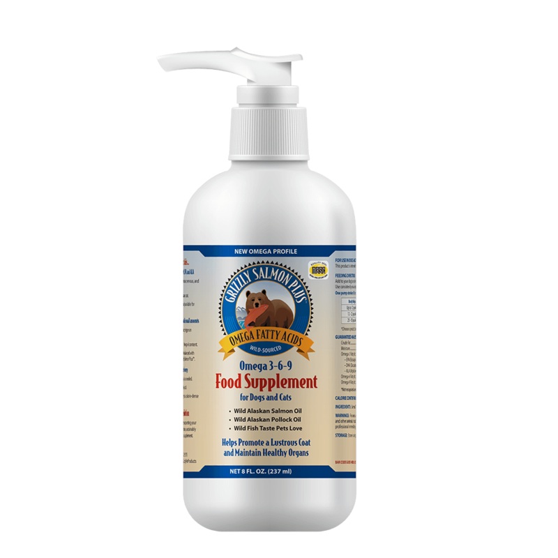 Grizzly Pet Products: Salmon Plus Oil