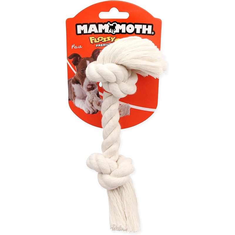 Mammoth - 2 knot - Flossy Rope Tug Toy