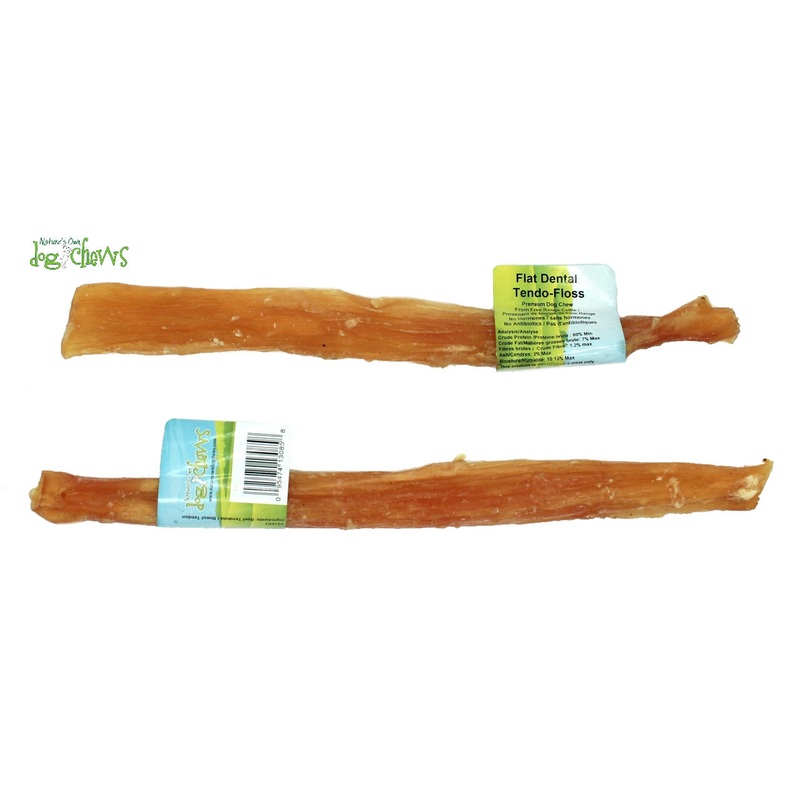 Natures Own Flat Beef Tendon 9-12"