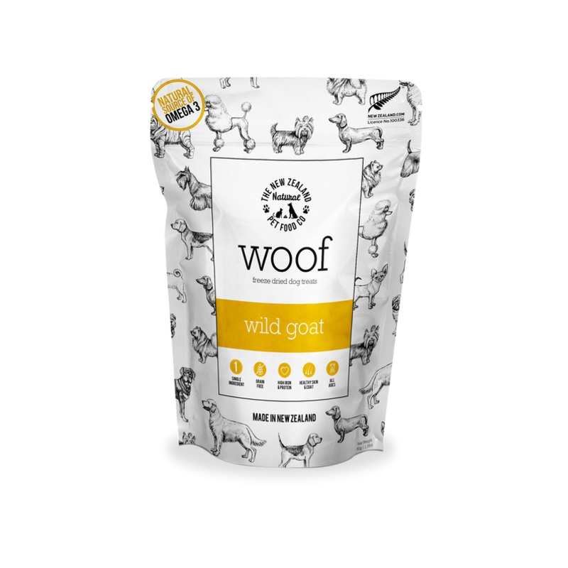 Woof - Freeze Dried Goat Treats - 50g