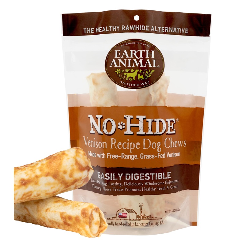 Earth Animal - No-Hide Venison Recipe - Large (2 Pack)