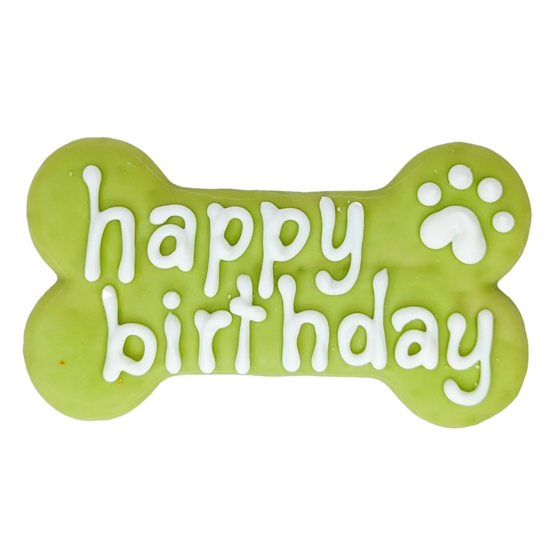 Happy Birthday Bone Green