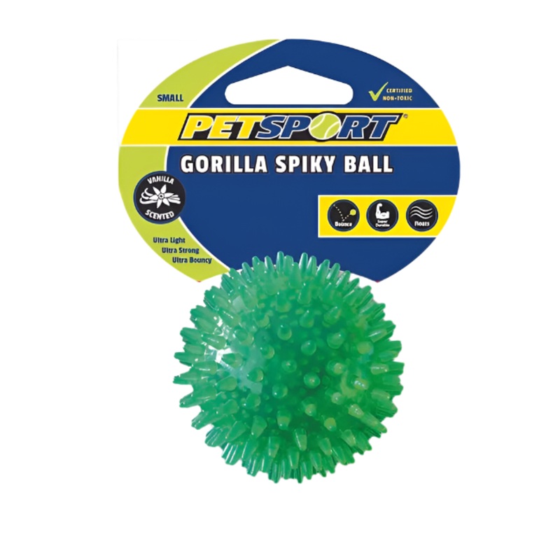 Gorilla Spiky Ball - Small - 2" (Assorted Colours)