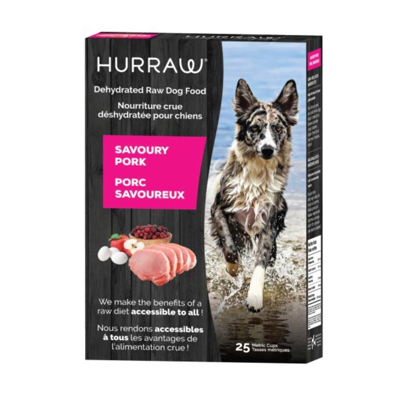 Hurraw Dehydrated Raw -  Savoury Pork