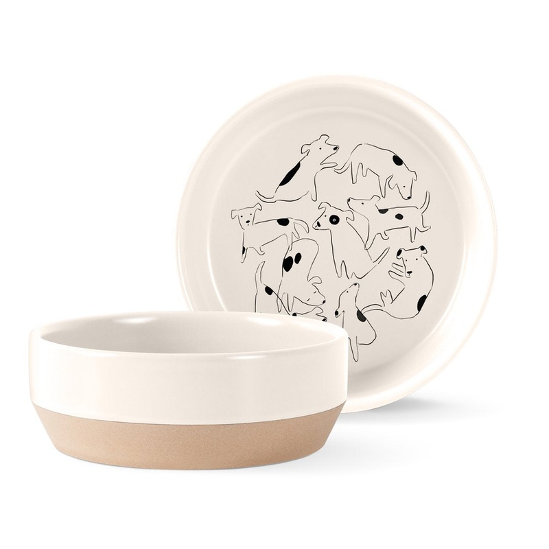 Nosey Dog Spot Pet Bowl