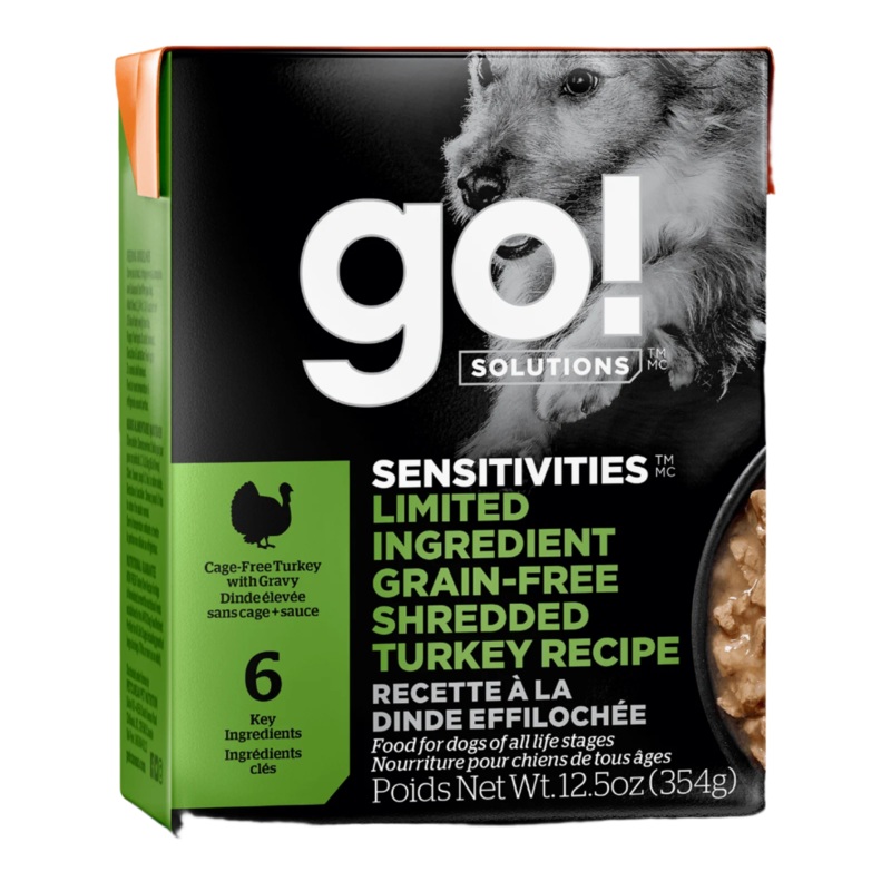 GO! Sensitivities LID Wet Food - Grain-Free Shredded Turkey
