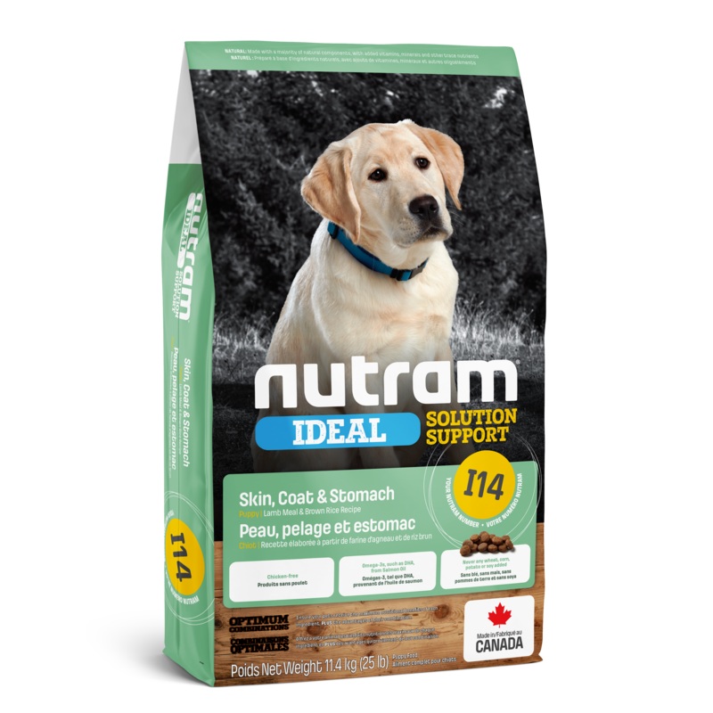 Nutram Ideal Solution I14 Sensitive Skin & Stomach Puppy
