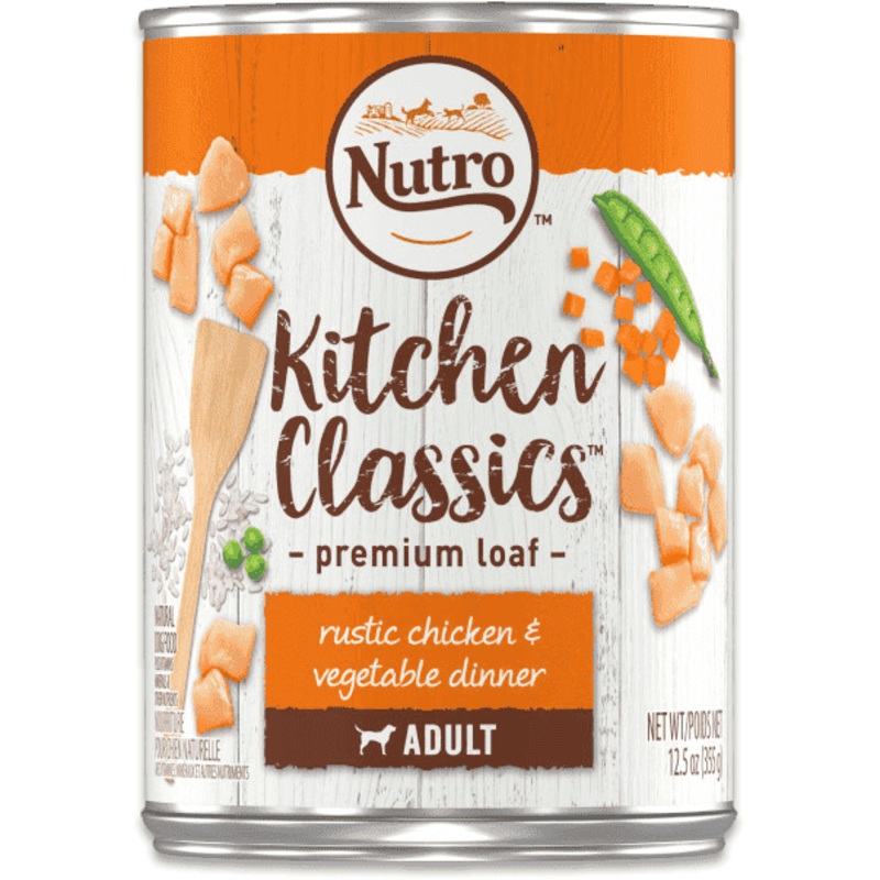 Nutro Canned Dog Food Kitchen Classics Adult Chicken & Vegetable