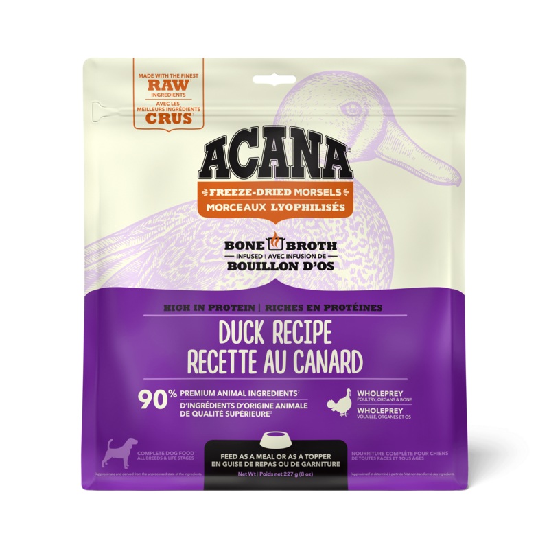 Acana Freeze-Dried Food Morsels Duck Recipe