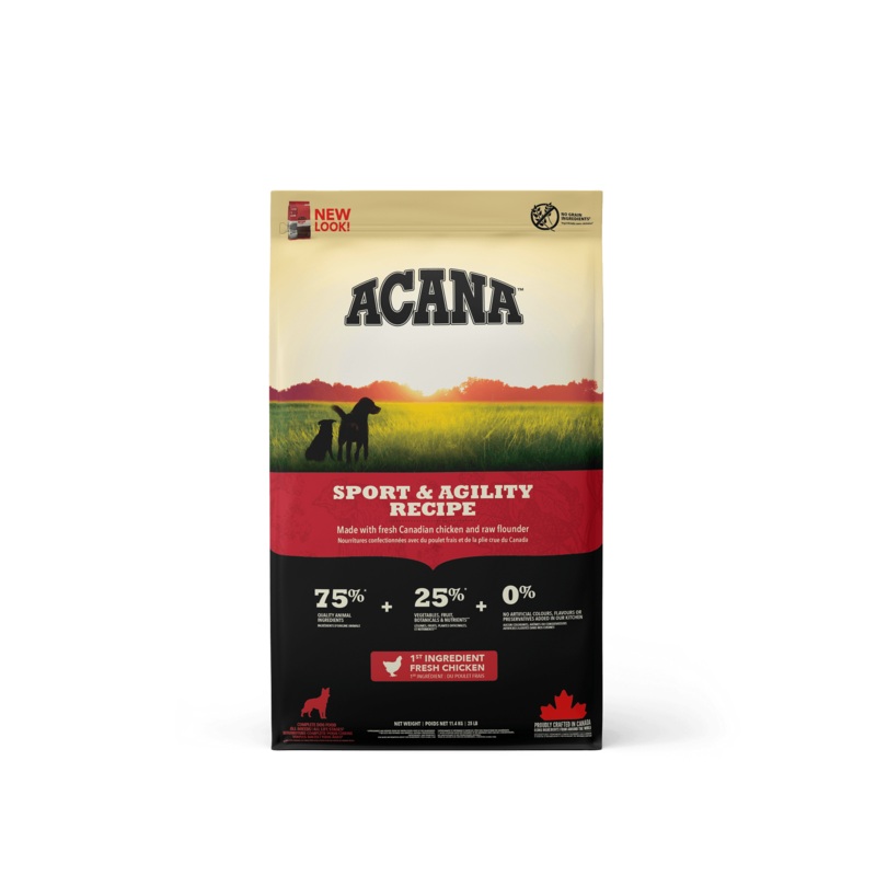 Acana Sport + Agility Dry Dog Food Recipe