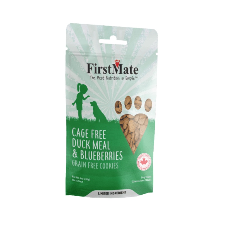 FirstMate Duck With Blueberry Dog Treats