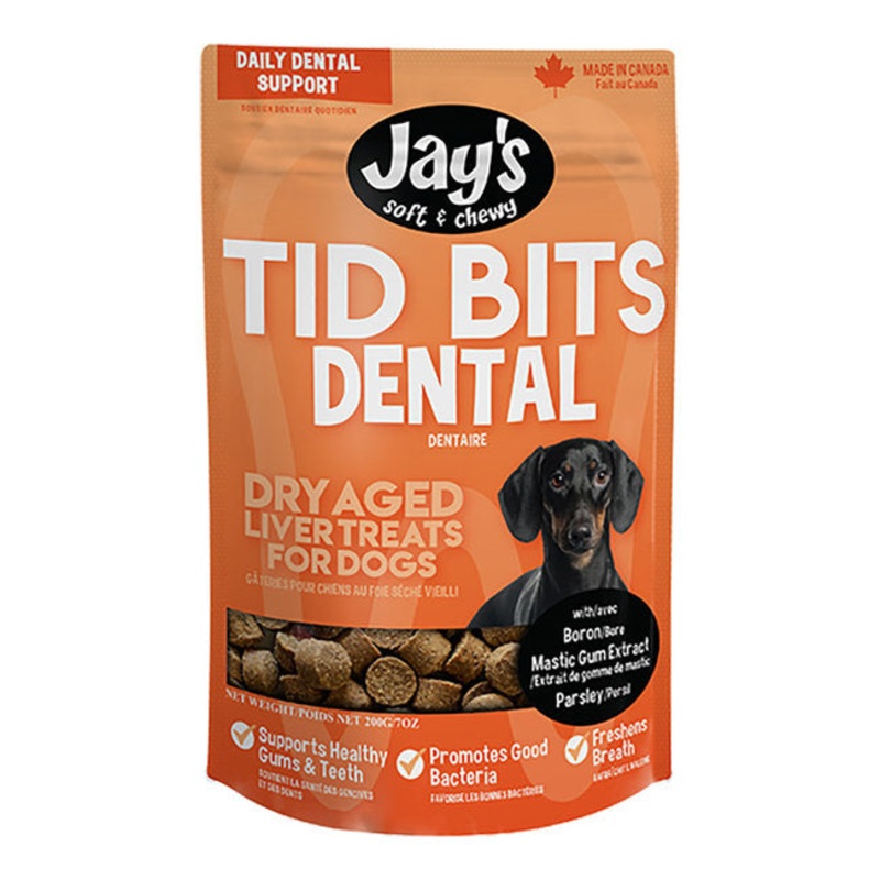 Jay's Tid Bits Liver Dental Bits