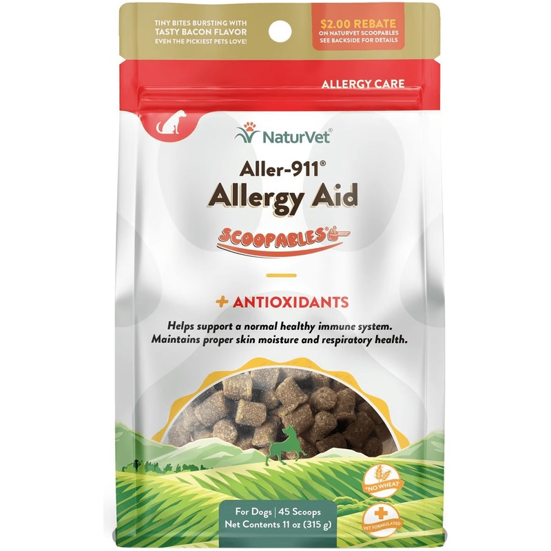 Naturvet Dog Scoopables Allergy Aid Supplement