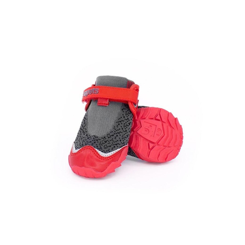 RC Dog Apex Dog Boot Dark Grey / Goji Berry