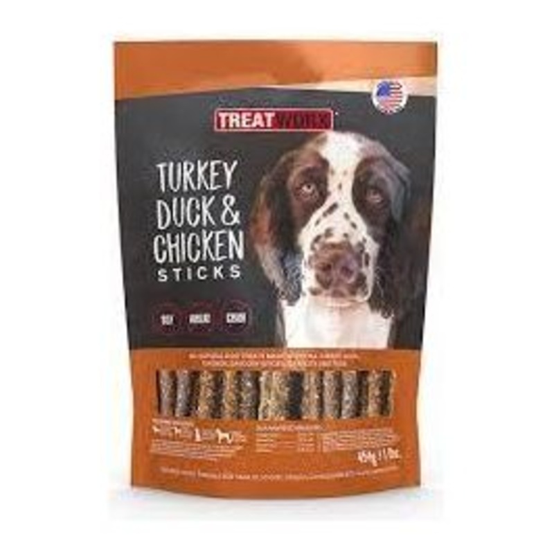 Treatworx Turkey, Duck, & Chicken Sticks