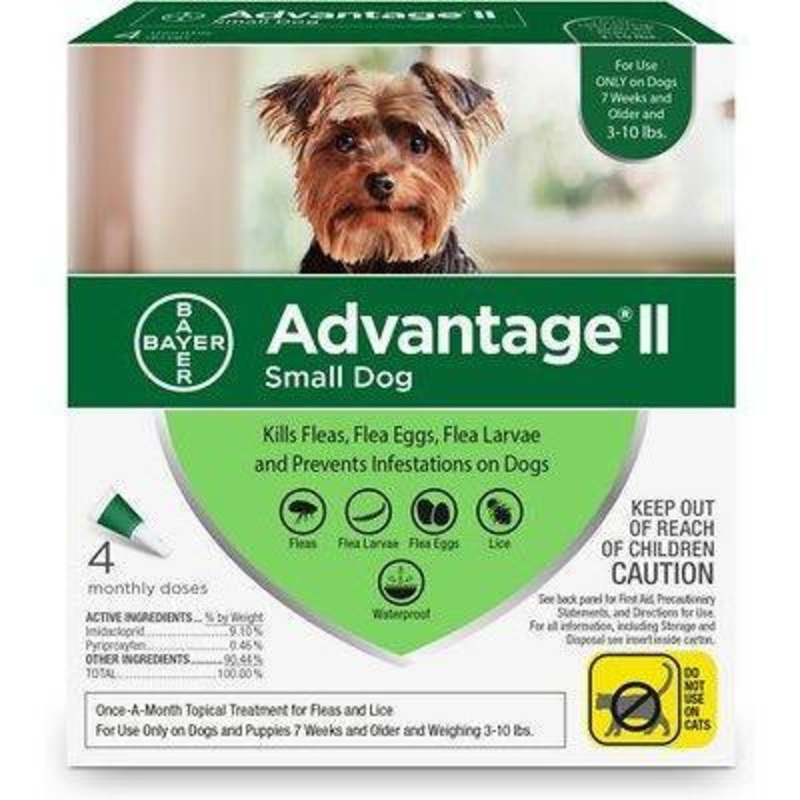 Advantage II For Small Dogs