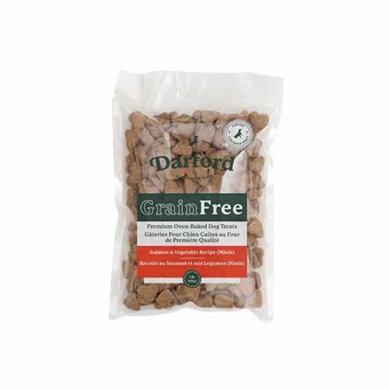 Darford Dog Treats Grain Free Salmon With Vegetables Minis