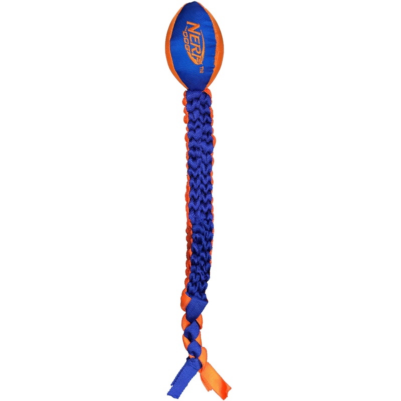 Nerf Dog Toy Vortex Squeak Chain Tug