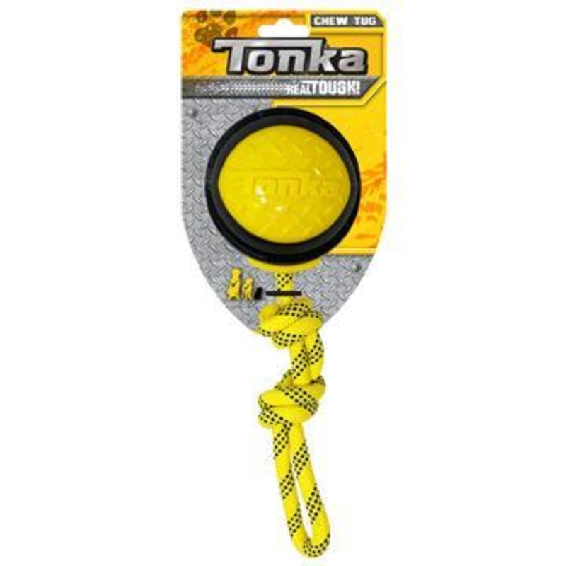 Tonka Dog Toy Diamond Clad Rope Ball