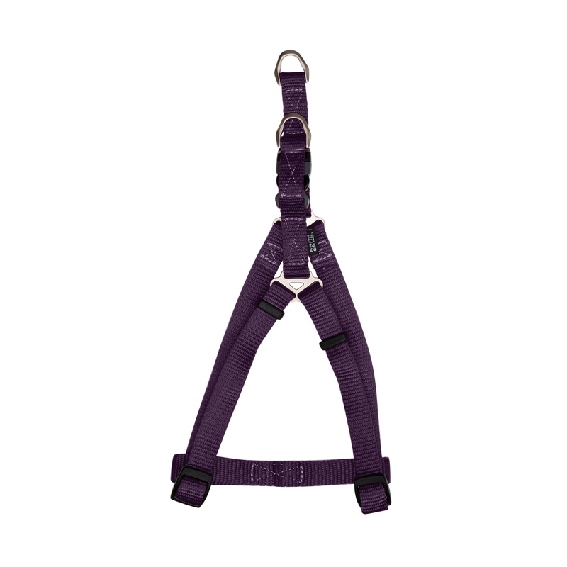 Zeus Nylon Dog Harness Royal Purple