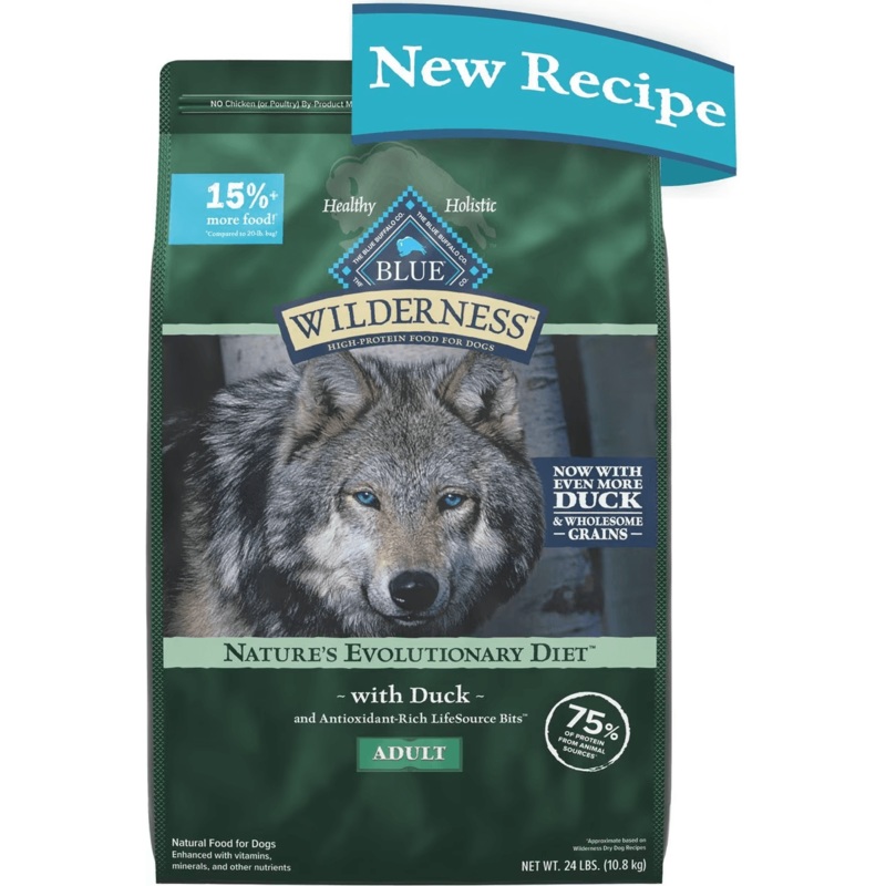 Blue Buffalo Wilderness With Healthy Grains Duck Adult Dry Dog Food