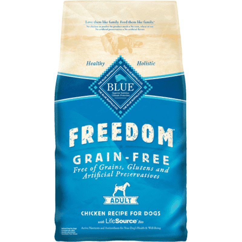 Blue Freedom Adult Dog Food Chicken Recipe