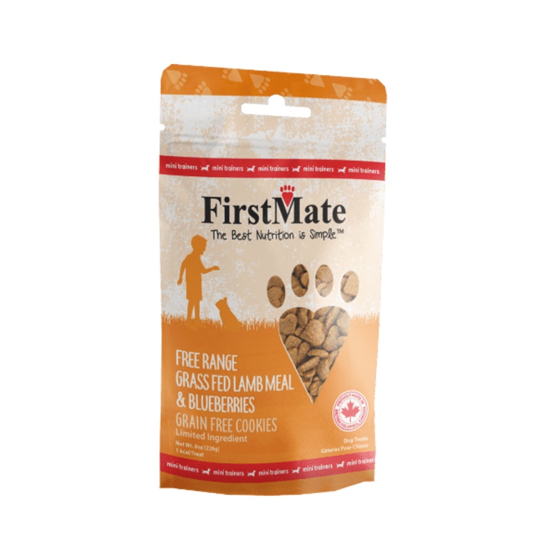 FirstMate Lamb With Blueberry Mini Trainers Dog Treats