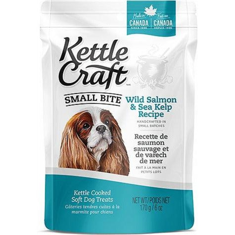 Kettle Craft Wild Salmon & Sea Kelp Small Bite Dog Treats