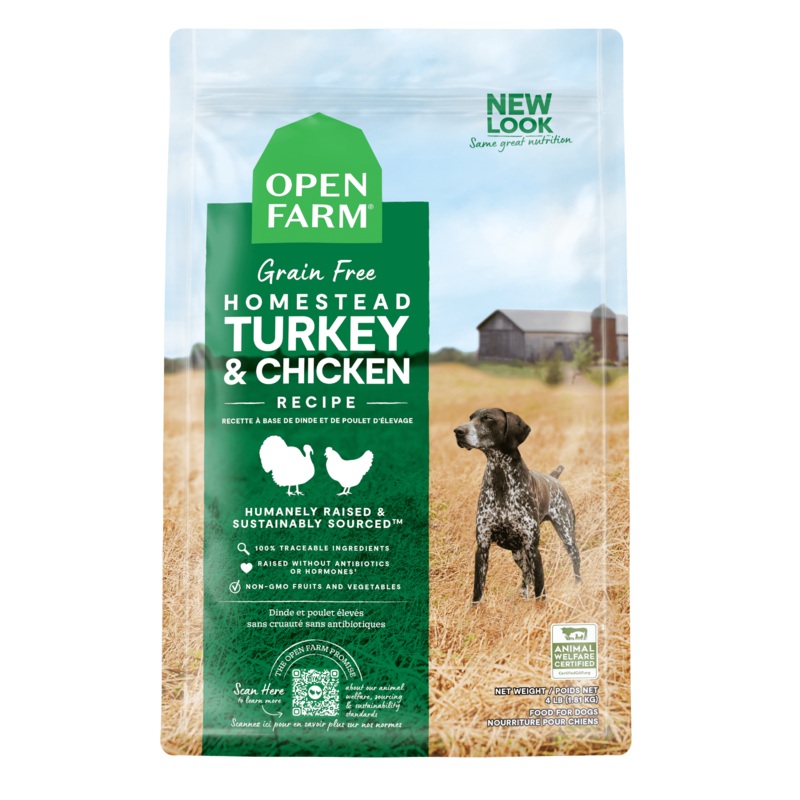 Open Farm Dog Food Homestead Turkey & Chicken