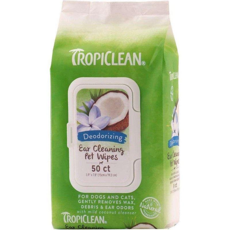 Tropiclean Ear Cleaning Wipes