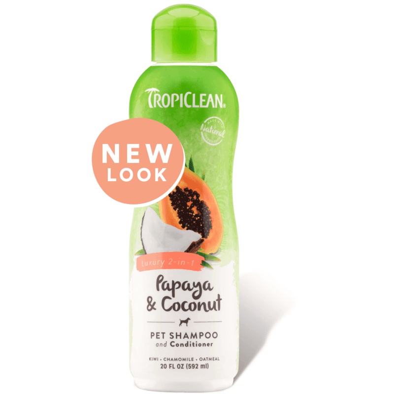 Tropiclean Papaya & Coconut Shampoo & Conditioner