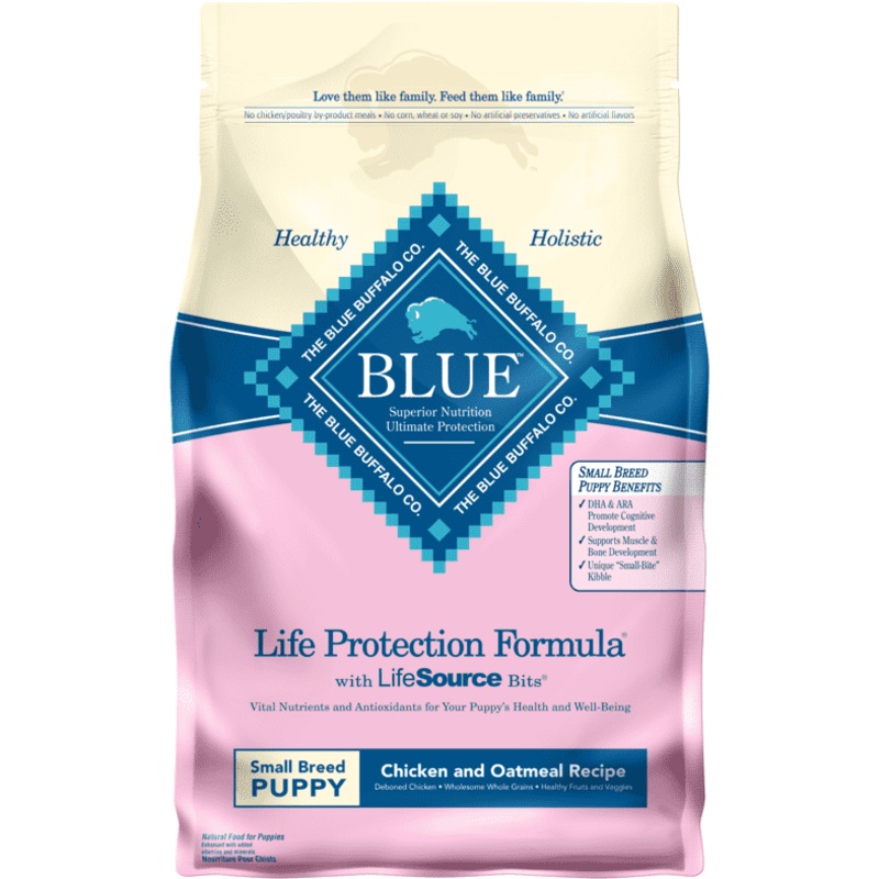 Blue Buffalo Life Protection Puppy Food Small Breed Chicken & Oatmeal