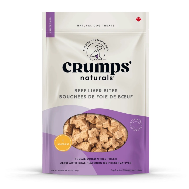 Crumps Naturals Beef Liver Bites