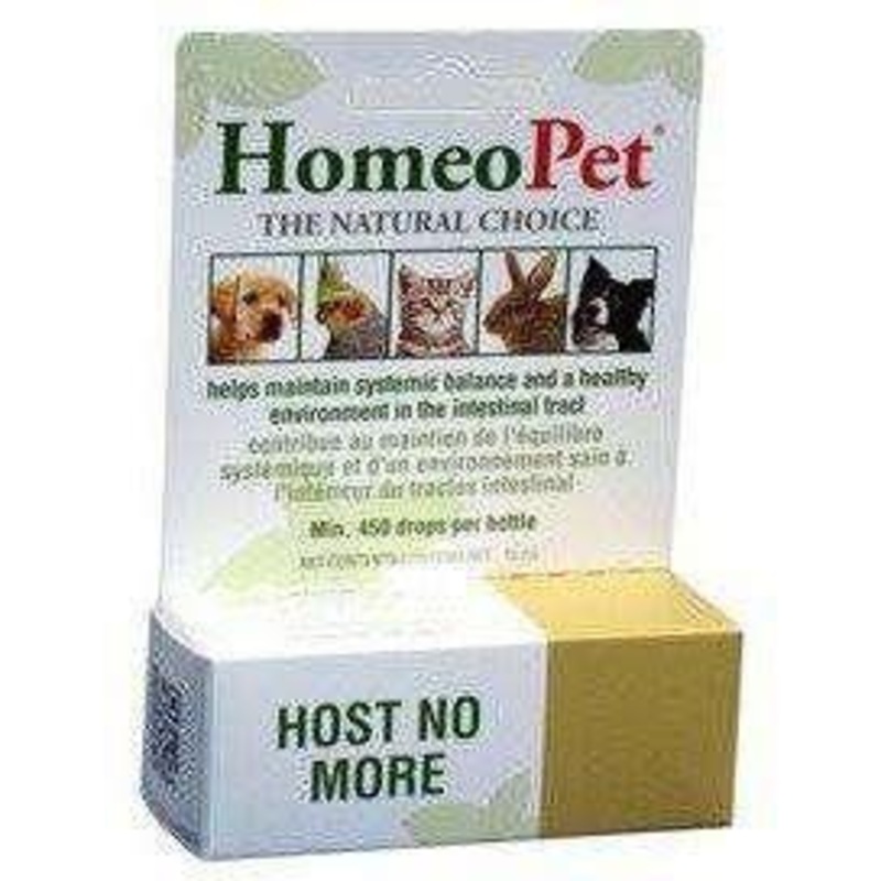 Homeopet Host No More