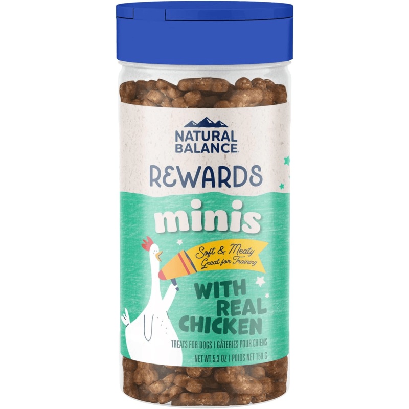 Natural Balance Rewards Minis with Real Chicken Dog Treats
