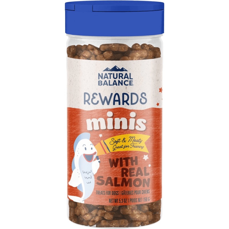 Natural Balance Rewards Minis with Real Salmon Dog Treats