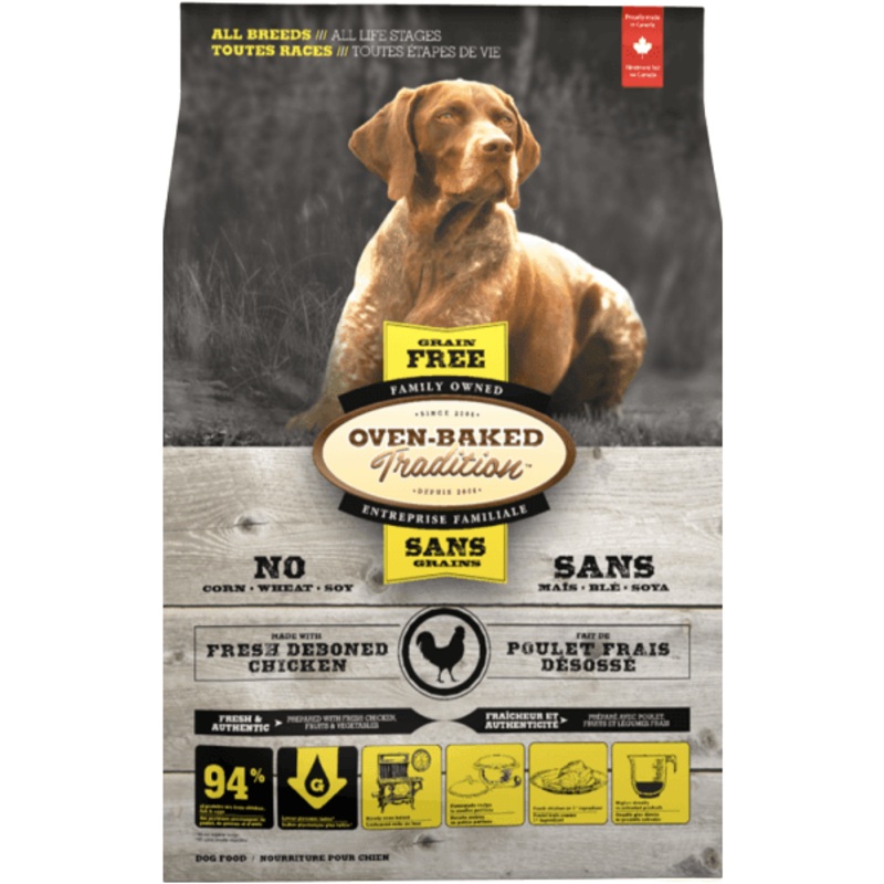 Oven-Baked Tradition Grain Free All Life Stages Chicken Dog Food