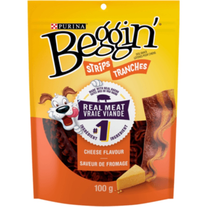 Purina Beggin Strips Cheese And Bacon